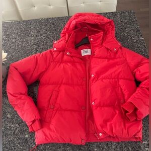 MUDO FT 64 Red Puffer Jacket